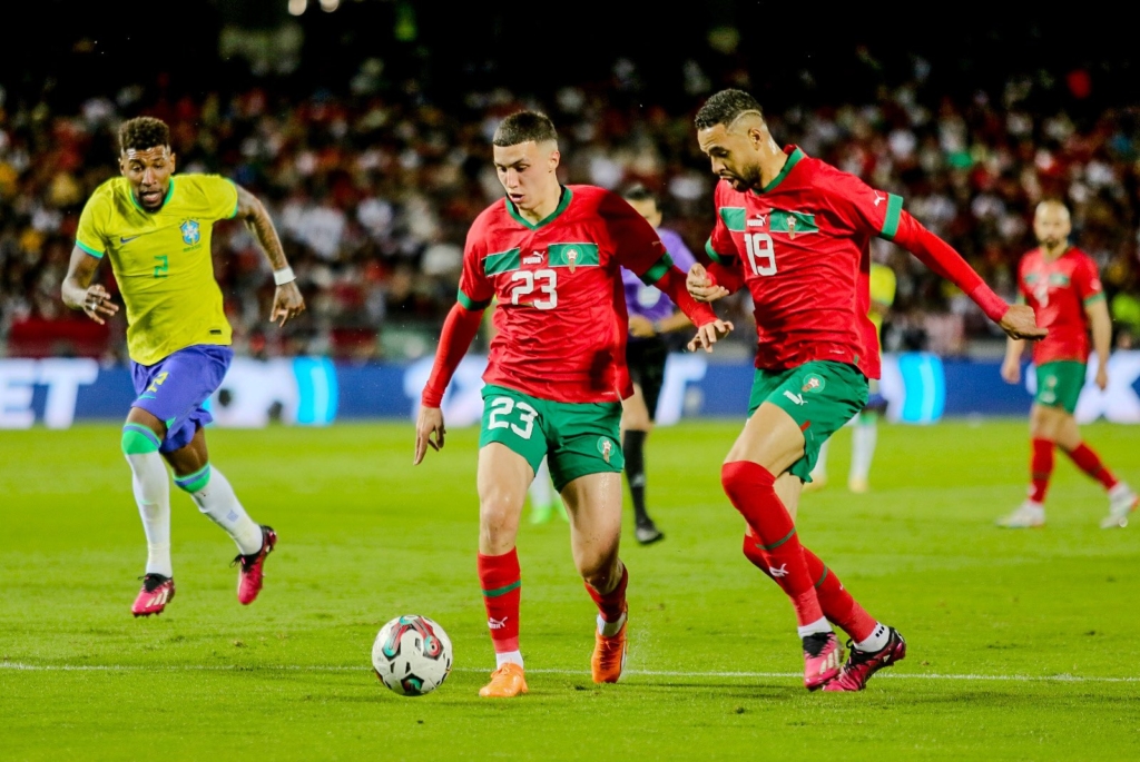 le Maroc a battu le Brésil (2-1), à Tanger