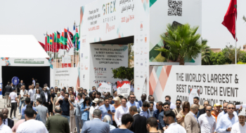 Lors du Gitex Africa 2025, tenu à Marrakech du 14 au 16 avril 2025.