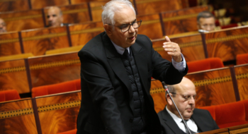 Le ministre de l'Équipement et de l'Eau, Nizar Baraka,
