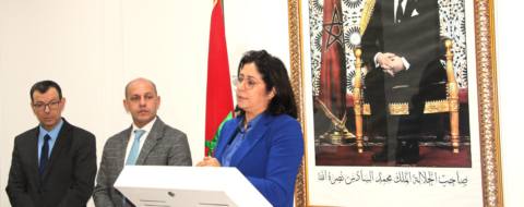 Loubna Boutaleb, directrice générale de l'Agence pour l'aménagement du site de la lagune de Marchica.