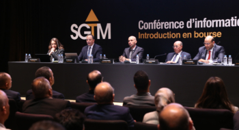 Conférence d'information sur l'IPO de SGTM, le 19 novembre 2025. Crédit : MAP