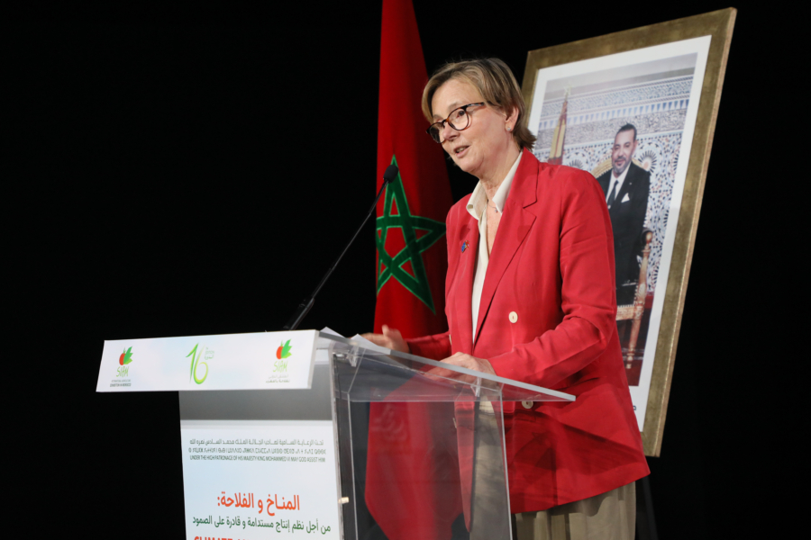 L'Ambassadrice de l'UE au Maroc, Patricia Llombart Cussac
