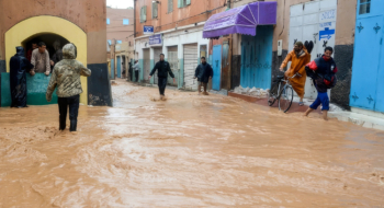 Dans un quartier de la ville de Safi, touché par les inondations survenues dans la soirée du 14 décembre 2025. Crédit : DR