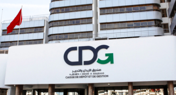 Le siège du groupe Caisse de dépôt et de gestion à Rabat.