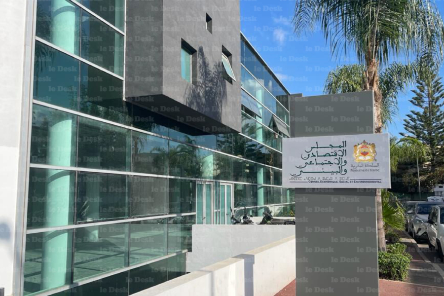 Le siège du Conseil économique, social et environnemental (CESE) à Rabat.