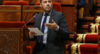 Amine Tehraoui, ministre de la Santé et de la Protection sociale, au Parlement.