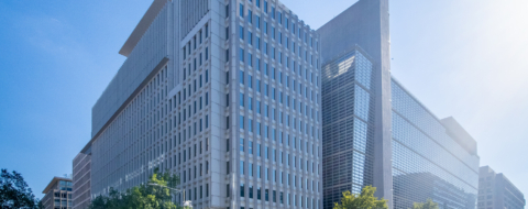 Le siège du Groupe la Banque mondiale à Washington, aux États-Unis. Crédit : CC