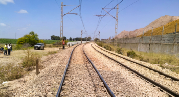 Une voie de chemins de fer au Maroc (photo d'illustration).