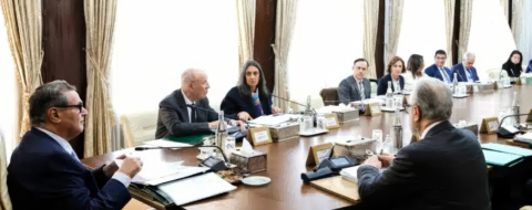 Lors de la réunion du Conseil de gouvernement, tenue le 18 décembre 2025 à Rabat.
