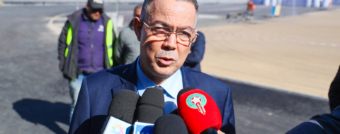 Le président de la Fédération Royale Marocaine de Football M Fouzi Lekjaa