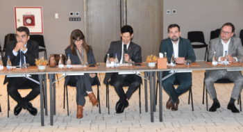 Lors de la cérémonie de lancement de la plateforme « Mentoring MeM » par la CGEM en partenariat avec la fondation Konrad-Adenauer-Stiftung, le 23 janvier 2026 à Rabat.