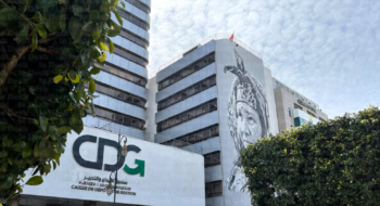 Le siège de la CDG à Rabat.
