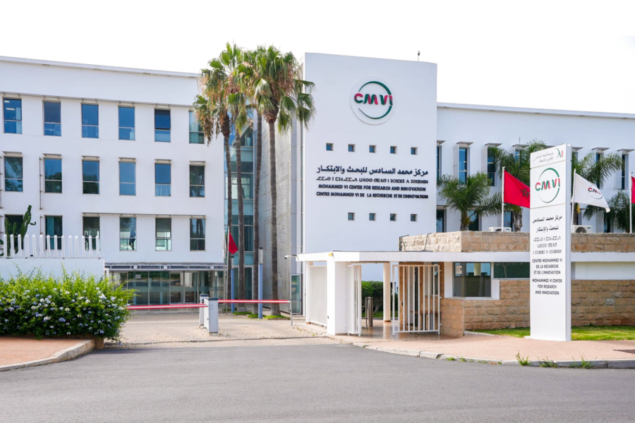 Le siège du Centre Mohammed VI de la recherche et de l’innovation (CM6RI) à Rabat.