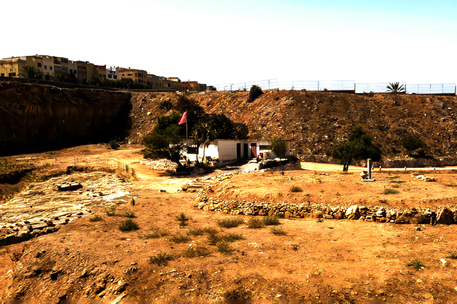 Le site des fouilles de la carrière Thomas 1, à Casablanca, où ont été découverts les fossiles de ce qui est présenté comme l'ancêtre de l'Homo sapiens.