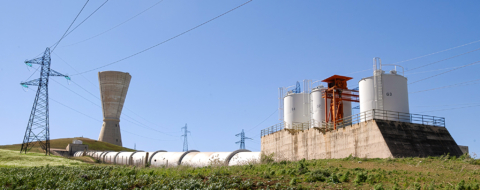 La centrale hydroélectrique Allal El Fassi, dans la région de Fès-Boulemane.