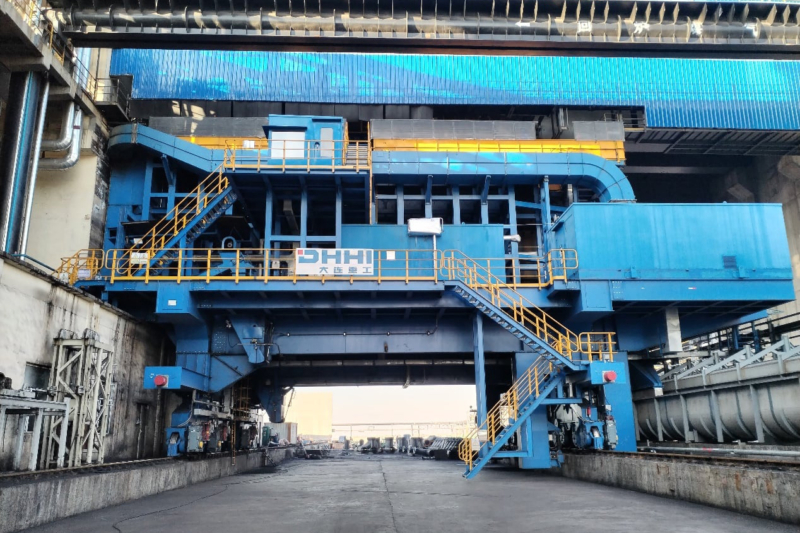 Une installation industrielle du groupe chinois Dalian Heavy Industry.