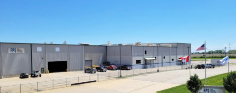 Une plateforme logistique du Canadien FPS en Amérique du Nord.