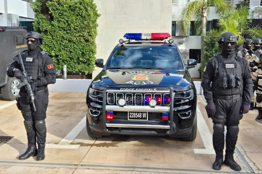 Des éléments des forces spéciales de la Direction générale de la surveillance du territoire (DGST).