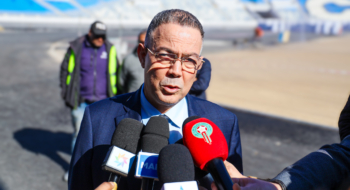 Fouzi Lekjaa, président de la Fédération royale marocaine de football.