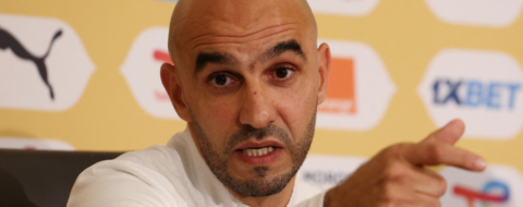 Walid Regragui ce samedi en conférence de presse