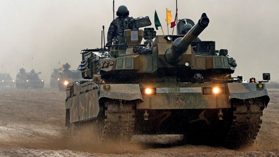 Le char d'assaut K2 Black Panther développé par la KAAD (Korean agency for defense developement) et la firme Hyundai-­Rotem