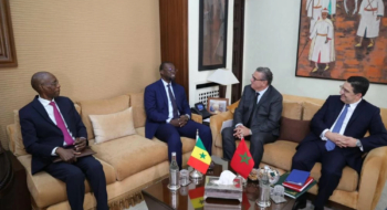 Ousmane Sonko, premier ministre sénégalais reçu à Rabat le 26 janvier 2026 par le chef du gouvernement Aziz Akhannouch.