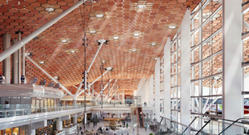 Une maquette numérique du nouveau terminal de l’aéroport Casablanca Mohammed V.