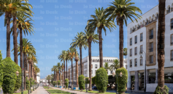 L'Avenue Mohammed V à Rabat.