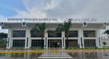 L'aéroport Tétouan Saniet R’mel.