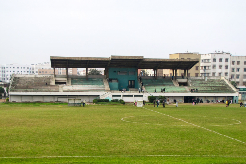 Le stade Tessema, à Casablanca.