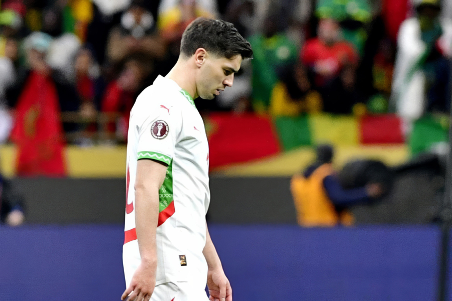 Brahim Diaz dévasté après sa panenka manquée lors de la finale de la CAN 2025.