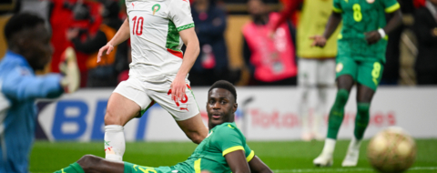 Brahim Diaz lors de la finale de la CAN 2025.