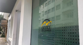 Les bureaux de l'Office des changes à Casablanca.