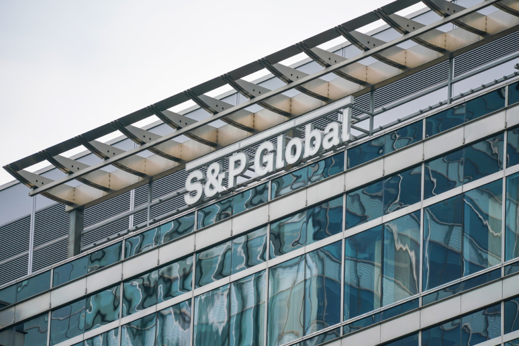 Le siège de l’agence S&P Global Ratings à New York, aux États-Unis.