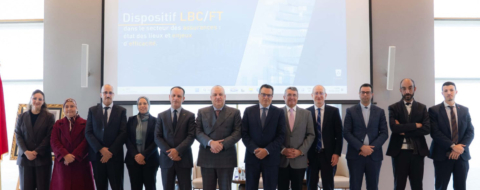 Lors de la réunion de l’ACAPS avec les acteurs du secteur des assurances autour de la thématique du blanchiment des capitaux, le 3 février 2026 à Rabat.