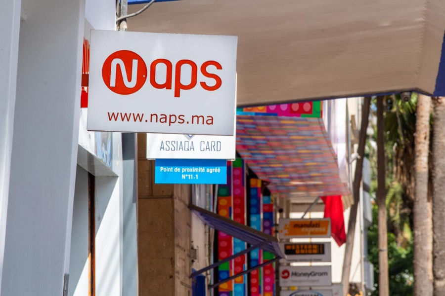 Une agence Naps à Casablanca.