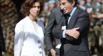 Audrey Azoulay et Jack Lang.