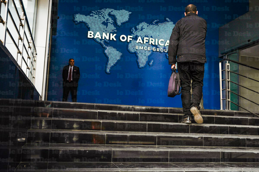Une succursale de Bank Of Africa.