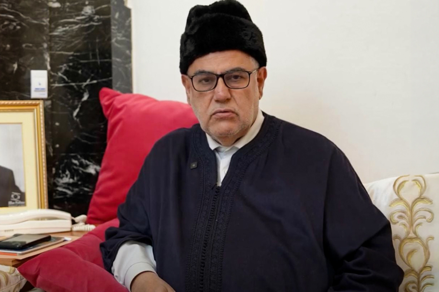 Abdelilah Benkiran, secrétaire général du Parti de la justice et du développement (PJD).