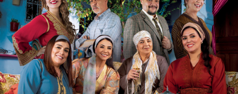 Le casting de la troisième saison de la série « Bnat Lalla Mennana », diffusée sur 2M. Crédit : 2M
