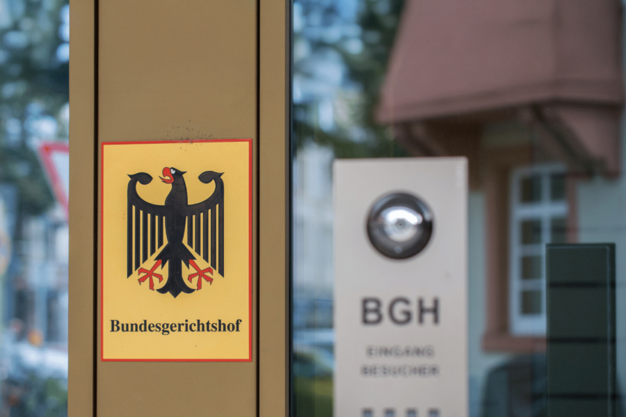 Le Bundesgerichtshof (BGH), la plus haute juridiction civile en Allemagne.