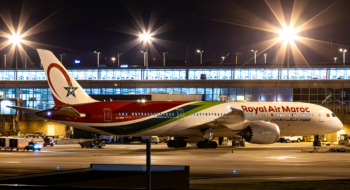 Un Boeing Dreamliner de Royal Air Maroc.
