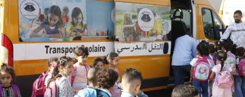 Un dispositif de transport scolaire de l'INDH (photo d'illustration).