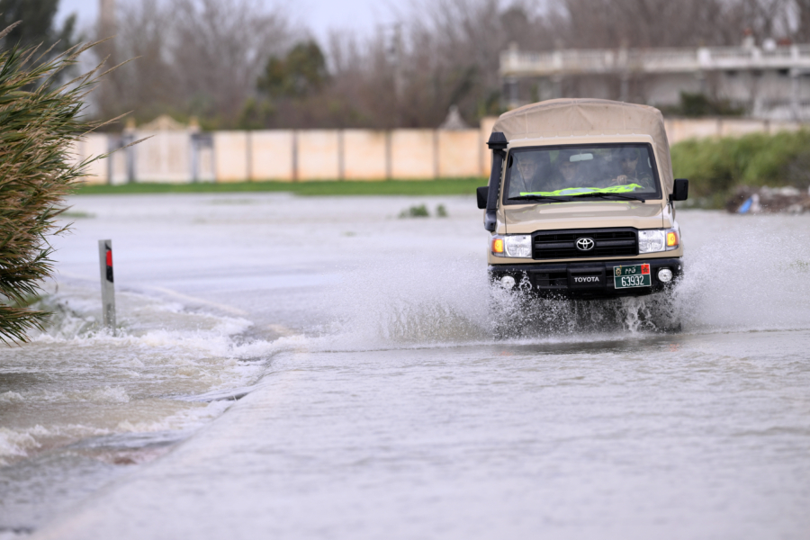 Ksar El Kébir affectée par les inondations consécutives aux fortes précipitations