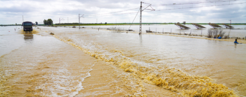 Des inondations à la suite de fortes pluies dans la province de Sidi Kacem.