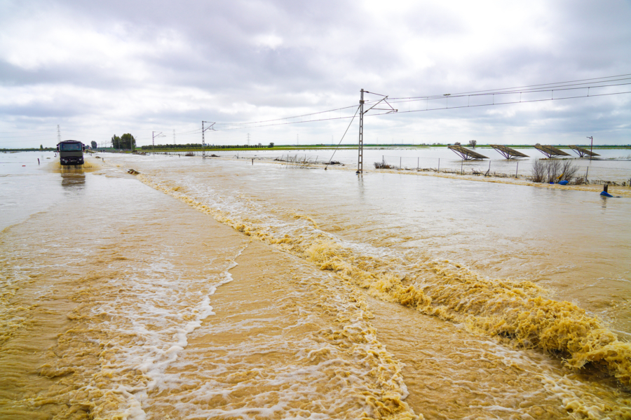 Des inondations à la suite de fortes pluies dans la province de Sidi Kacem.