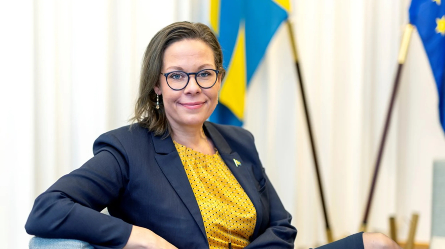 Maria Malmer Stenengard, ministre suédoise des Affaires étrangères. Crédit : DR