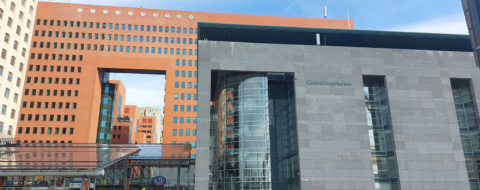 Le tribunal de district de Rotterdam, aux Pays-Bas.