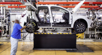 L'usine Volkswagen de Kariega, en Afrique du Sud.