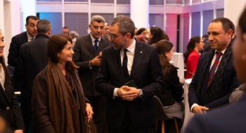 Lors du lancement officiel du nouvel espace d’accueil du Centre d’affaires de Rabat de Tamwilcom, le 5 février 2026.
